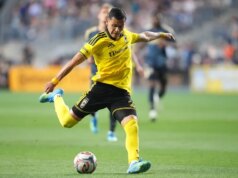O gol de Milan Iloski no segundo tempo ajuda o Union a empatar o Crew