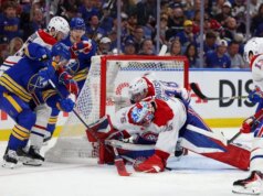Alex Newhook e Canadiens encontram sucesso no jogo 7 novamente e derrotam Sabres no OT