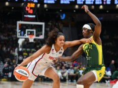 Shakira Austin e Mystics ganham divisão na estrada contra Storm