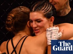 Gina Carano admite que Ronda Rousey ‘teria quebrado meu braço’ se a luta de retorno tivesse continuado