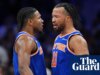Playoffs da NBA: Knicks que quebram recordes vencem 76ers enquanto os fãs de Nova York dominam a Filadélfia