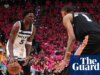 Edwards ajuda Timberwolves a vencer o Spurs, apesar do recorde de Wembanyama nos playoffs