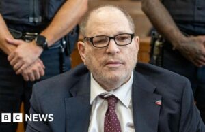 Juiz declara outro julgamento anulado no caso de estupro de Harvey Weinstein em Nova York