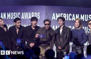 BTS ganha grande quando Black Eyed Peas se reúne no American Music Awards