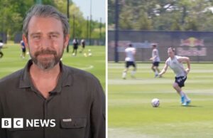 Assista: Campos, PlayStations e sorvete de proteína – Uma olhada por dentro do acampamento-base da Copa do Mundo do Brasil
