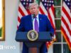 Trump alerta que ‘o tempo está passando’ para o Irã enquanto o progresso da paz estagna