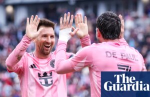 $ 28,3 milhões Messi é o maior ganhador da MLS novamente, ganhando mais que o dobro de Son