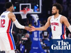Pistons completam retorno contra o Magic para vencer sua primeira série de playoffs da NBA em 18 anos