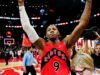 Ingram dos Raptors é visto com bota de caminhada antes do jogo 7