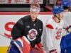 Dernier entraînement avant de quitter Montreal: Jakub Dobes a encore faim