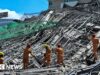 Um morto e muitos temidos presos sob prédio desabado nas Filipinas