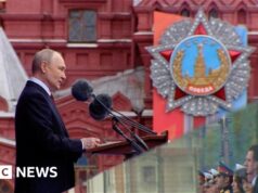 Putin denuncia NATO em desfile reduzido do Dia da Vitória