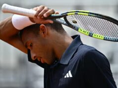 Félix Auger-Aliassime não fez que passasse em Roma