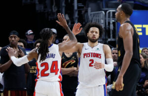 NBA: Cade Cunningham e Pistons derrotam Cavaliers com vantagem de 2 a 0