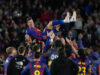 Barcelona vence na despedida de Robert Lewandowski