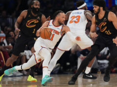 Playoffs da NBA: Knicks se recuperam de 22 a menos para derrotar Cavaliers no OT