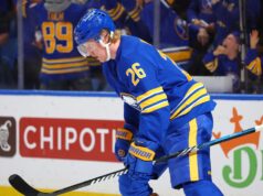 Sabres’ Dahlin ‘parece bem’ após doloroso bloqueio de chute