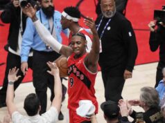Barrett atinge a vitória selvagem enquanto Raptors derrotam Cavaliers no OT para forçar o jogo 7