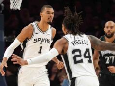 Os 39 pontos de Wembanyama levam os Spurs a ultrapassar os Timberwolves no jogo 3, com vantagem de 2-1