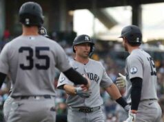 Goldschmidt acerta residence run de 3 corridas na vitória dos Yankees sobre A’s pela quinta vitória consecutiva
