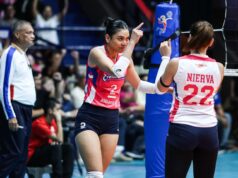 Alyssa Valdez pronta para servir novamente para Alas Pilipinas na inclinação do AVC