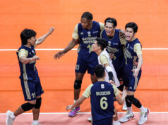 Finais de vôlei masculino da UAAP: NU se reúne para roubar o jogo 1 contra FEU