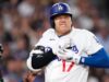 Ohtani dos Dodgers deixa o jogo após HBP