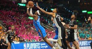 As melhores apostas do Oklahoma Metropolis Thunder no San Antonio Spurs no jogo 4 incluem um lado e dois jogadores