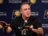 O presidente do Pacers, Kevin Pritchard, pede desculpas aos fãs pela sorte na loteria