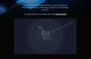 O Google desliga o Projeto Mariner, o agente de IA que navegava na net como um humano