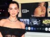 Dua Lipa processa Samsung em US$ 15 milhões depois de usar seu rosto para açoitar TVs