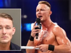 Estrela da WWE presa por carga de bateria 10 dias antes da partida decisiva de sua carreira