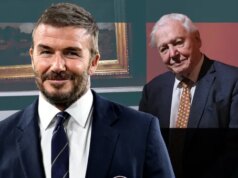 David Beckham celebra ‘tesouro nacional’ David Attenborough em seu 100º aniversário