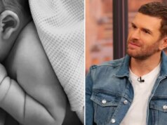 Joel Dommett e sua esposa Hannah anunciam nascimento ‘supertardio’ de filho com nome único