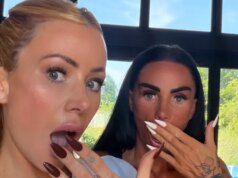Katie Value zomba de seu ‘marido desaparecido’ em vídeo com Olivia Attwood