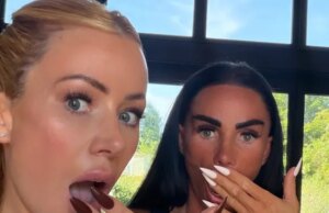 Katie Value zomba de seu ‘marido desaparecido’ em vídeo com Olivia Attwood