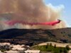 Incêndio florestal em rápido crescimento na Califórnia ameaça native contaminado do reator nuclear