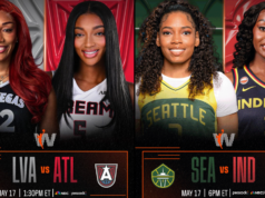 Caitlin Clark cai 21 pontos e 10 assistências depois que a WNBA usou Raven Johnson nos gráficos promocionais do Fever