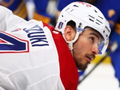 Suzuki e Dahlin dão o tom no confronto entre Canadiens e Sabres