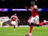 Arsenal chega à primeira ultimate da Liga dos Campeões em 20 anos após gol de Saka garantir vitória sobre o Atlético
