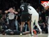 Victor Wembanyama foi expulso no início do jogo 4 entre Spurs e Timberwolves
