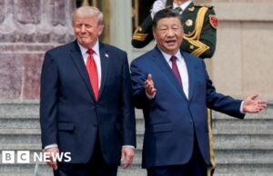 Bajulação e alarde quando Trump deu as boas-vindas à China – mas questões espinhosas permanecem