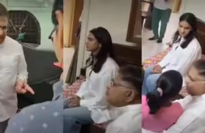 VÍDEO: Allu Aravind e Sneha Reddy conhecem a família de Sritej