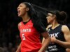 Angel Reese se torna o jogador mais rápido da história da WNBA a alcançar 50 duplas duplas na carreira na estreia no Dream