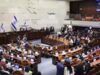 Parlamento israelense vota para avançar projeto de lei para dissolver o Knesset, abrindo caminho para eleições antecipadas