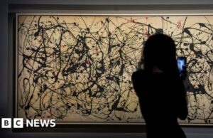 Pintura de Jackson Pollock é leiloada por valor recorde de US$ 181 milhões