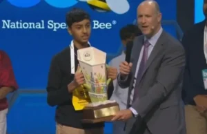 Shrey Parikh vence o concurso de ortografia Scripps de 2026 após soletrar corretamente 32 palavras em 90 segundos
