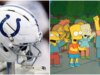 Os Colts canalizaram "Os Simpsons" para seu lançamento agendado, e é uma obra-prima