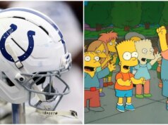 Os Colts canalizaram "Os Simpsons" para seu lançamento agendado, e é uma obra-prima