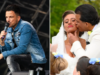 Peter Andre voou secretamente para se apresentar no casamento repleto de estrelas do Venezuela Fury com Noah Value